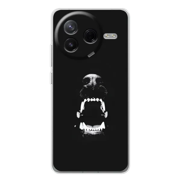 Чехол с рисунком «Пасть добермана» для Xiaomi POCO F7 Pro Чехол с рисунком «Пасть добермана» для Xiaomi POCO F7 Pro