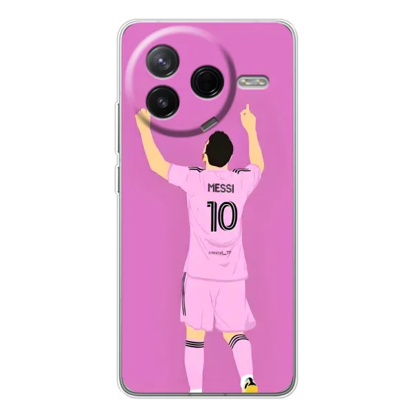 Чехол с рисунком «Празднование Месси» для Xiaomi POCO F7 Pro Чехол с рисунком «Празднование Месси» для Xiaomi POCO F7 Pro