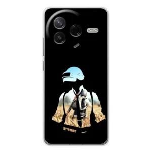 Чохол з картинкою "Герой Pubg" на Xiaomi POCO F7 Pro (Пубг мен)