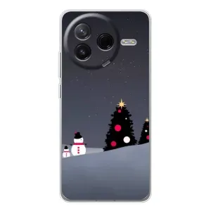 Чохли на Новий Рік Xiaomi POCO F7 Pro (Сніговички)