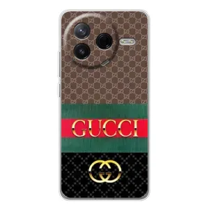 Чохли бренд ГУЧЧІ для Xiaomi POCO F7 Pro (Стиль GUCCI)