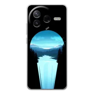 Літній Чохол на Xiaomi POCO F7 Pro (Синій Водоспад)
