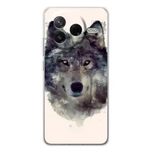 Чехол с Волком на Xiaomi POCO F7 Pro (Волк)