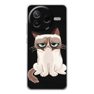 Чехол на тематику: Коты для Xiaomi POCO F7 Pro (Взгляд кота)