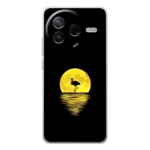 Літній Чохол на Xiaomi POCO F7 Pro (Жовтий Захід сонця)