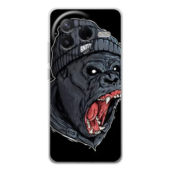 Чехол с рисунком «Злая Обезьяна» для Xiaomi POCO F7 Pro Чехол с рисунком «Злая Обезьяна» для Xiaomi POCO F7 Pro