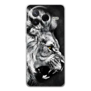 Чехол с картинкой на Xiaomi POCO F7 Pro (Злой ЛЕВ)