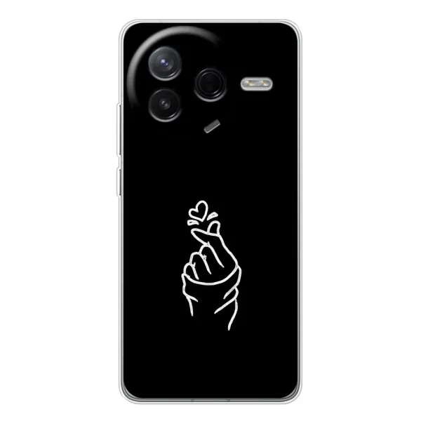 Чехол с рисунком «Знак Сердечка» для Xiaomi POCO F7 Pro Чехол с рисунком «Знак Сердечка» для Xiaomi POCO F7 Pro