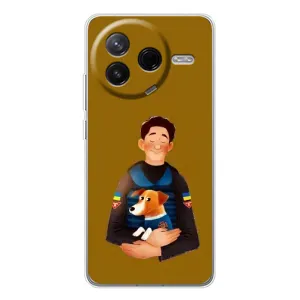 Чехол с принтом для Xiaomi POCO F7 Pro (ЗСУ Патрон)