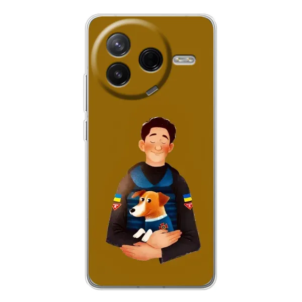 Чехол с рисунком «ЗСУ Патрон» для Xiaomi POCO F7 Pro
