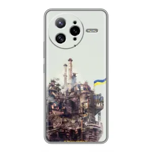 Чехлы на военную тематику для Xiaomi POCO F7 Ultra (Азовсталь)