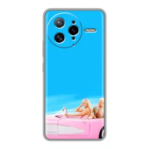 Силиконовый Чехол Барби Фильм на Xiaomi POCO F7 Ultra (Барби и Кен)