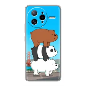 Чехлы с Пандами на Xiaomi POCO F7 Ultra (Друзья)