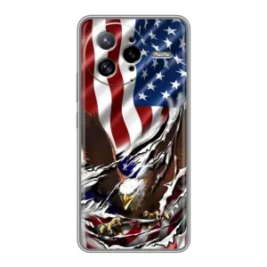 Чехол Флаг USA для Xiaomi POCO F7 Ultra (Флаг USA)
