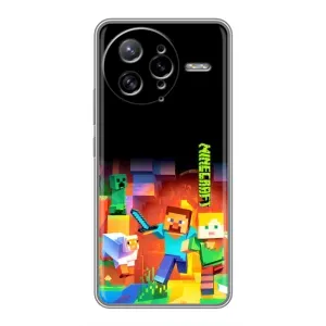 Чохли для Xiaomi POCO F7 Ultra (Персонажі МайнКрафт) (Герой Майнкрафт)