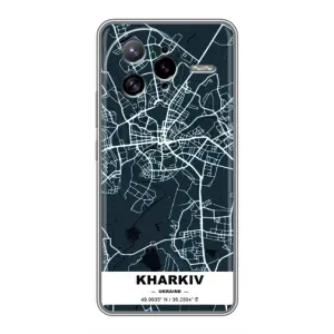 Чехлы силиконовые (Город Харьков) на Поко Ф7 Ультра (Харьков)
