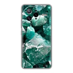 Чехол (Дорого -богато) на Xiaomi POCO F7 Ultra (Изумруд)