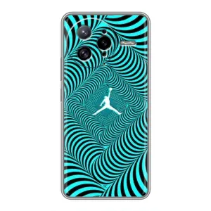 Силиконовый Чехол Nike Air Jordan на Поко Ф7 Ультра (Jordan)