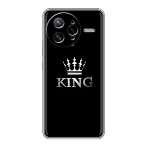 Чехол (Корона на чёрном фоне) для Поко Ф7 Ультра (KING)