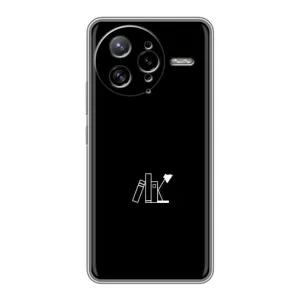 Чехол с картинками на черном фоне для Xiaomi POCO F7 Ultra (Книжки)