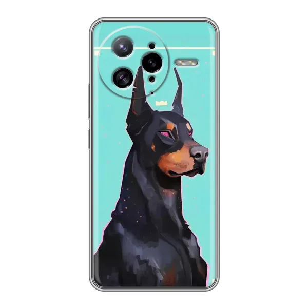 Чехол с рисунком «Король доберман» для Xiaomi POCO F7 Ultra Чехол с рисунком «Король доберман» для Xiaomi POCO F7 Ultra