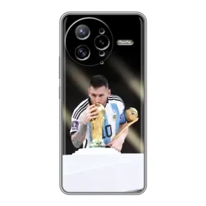 Чехлы Лео Месси Аргентина для Xiaomi POCO F7 Ultra (Кубок Мира)