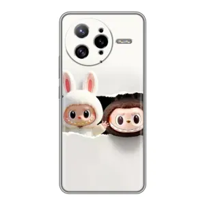 Чехол с принтом Лабубу для Xiaomi POCO F7 Ultra (Фигурки Labubu)