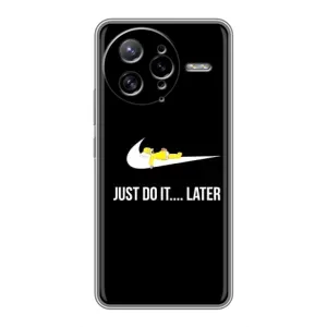 Силиконовый Чехол на Xiaomi POCO F7 Ultra с картинкой Nike (Later)