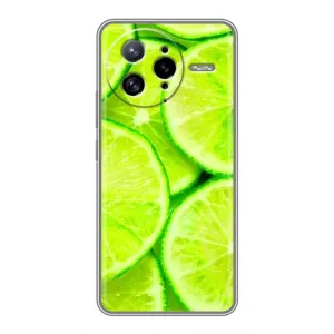 Чехол с изображением вкусной еды для Xiaomi POCO F7 Ultra (Лайм)