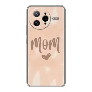 Чехлы на день мамы для Поко Ф7 Ультра (Love mom)