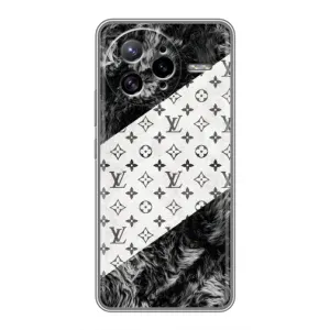 Чехол Стиль Louis Vuitton на Xiaomi POCO F7 Ultra (LV на белом)