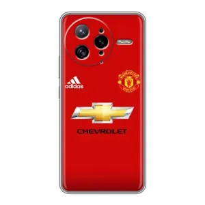 Силиконовые Чехлы принт Футбол на Xiaomi POCO F7 Ultra (Man United)