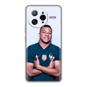 Чехол (TPU) с Футболистом на Xiaomi POCO F7 Ultra (Мбаппешичка)