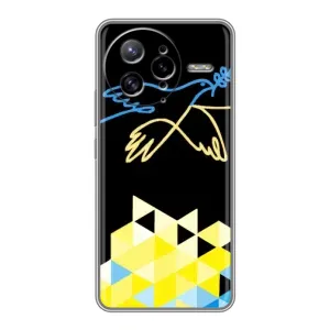 Чехол на Xiaomi POCO F7 Ultra Украинский дизайн (Мир для Украины)