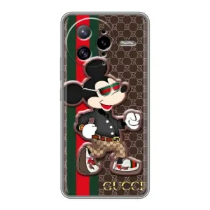 Чехлы Бренд GUCCI для Xiaomi POCO F7 Ultra (Маус Гуччи)