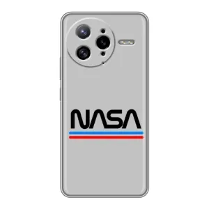 Силиконовый бампер с принтом "Наса" на Xiaomi POCO F7 Ultra (Наса)