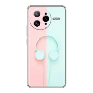 Девчачий Чехол для Xiaomi POCO F7 Ultra (Наушники)