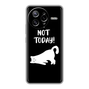 Бампер с изображением Котиков для Поко Ф7 Ультра (Not Today)