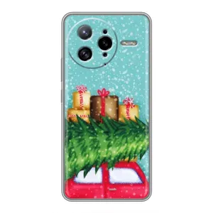 Чехол Новогодняя Елка на Xiaomi POCO F7 Ultra (Новогодние подарки)