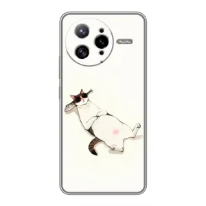Чехол на тематику: Коты для Xiaomi POCO F7 Ultra (Отдых)