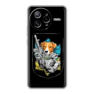 Чехол с принтом для Xiaomi POCO F7 Ultra (Патрон Воин)