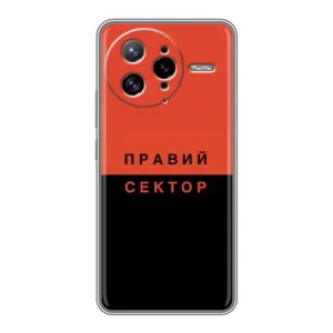 Чехлы УПА (Красно-Чёрный) на Xiaomi POCO F7 Ultra (Правый Серктор)