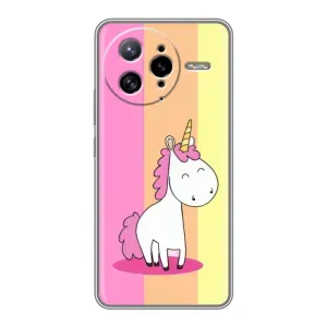 Чехол Unicorn на Xiaomi POCO F7 Ultra (Радужный Единорог)