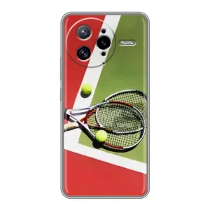 Чехлы с принтом Спортивная тематика для Xiaomi POCO F7 Ultra (Ракетки теннис)