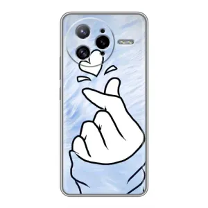 Чехлы (Знак сердечка) на Xiaomi POCO F7 Ultra (Сердечка знак)