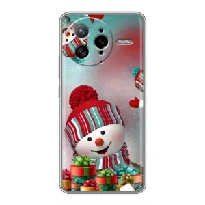 Чехлы на Новый Год Xiaomi POCO F7 Ultra (Снеговик в шапке)