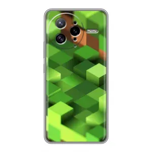 Чохли для Xiaomi POCO F7 Ultra (Персонажі МайнКрафт) (Текстура)