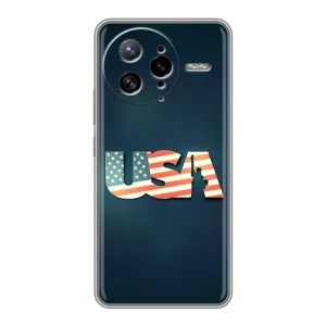 Чехол Флаг USA для Xiaomi POCO F7 Ultra (USA)