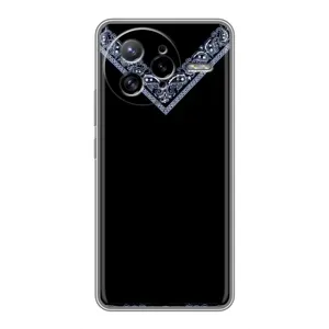 Силиконовый Чехол на Xiaomi POCO F7 Ultra (Воротник вышиванки)