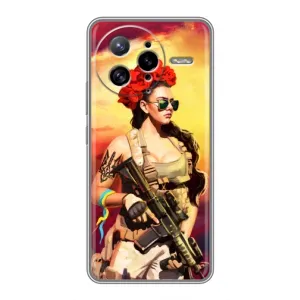 ЗСУ Чехлы (TPU) для Xiaomi POCO F7 Ultra (Женщина солдат)